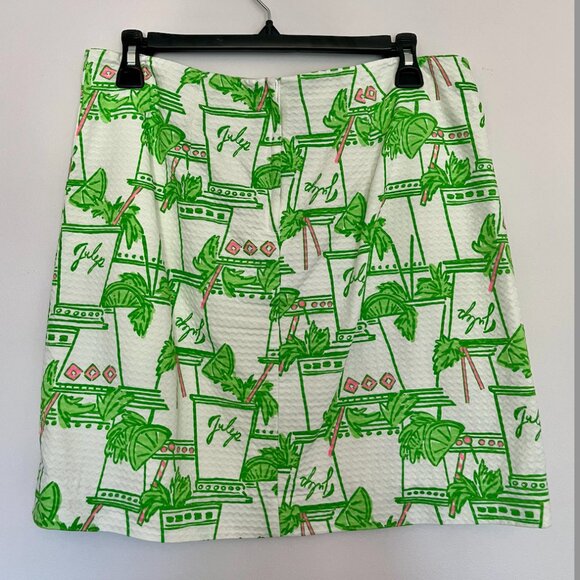 Lilly Pulitzer | Just Add Mint Julep Skirt (Size 6) - Picture 2 of 3